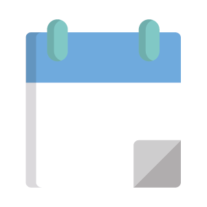 ilustración de ícono de calendario